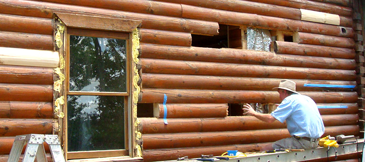 Log Home Repair Dekalb County, Georgia